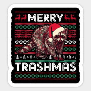 Merry Trashmas Sticker